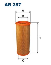 FILTRU AER FILTRON AR 257 - Compatibil cu CHRYSLER, JEEP, MORRIS, OPEL, RENAULT, RENAULT TRUCKS, VAUXHALL