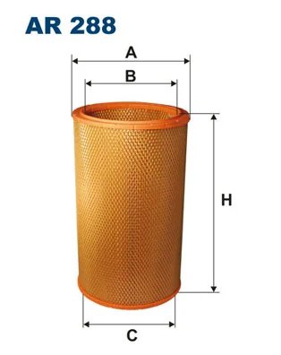 FILTRU AER FILTRON AR 288 - Piesa auto compatibila cu mai multe marci