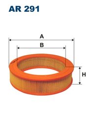 FILTRU AER FILTRON AR 291 - Compatibil cu BEDFORD, CARBODIES, ISUZU, LTI, NISSAN, OPEL, SUBARU, TOYOTA, VAUXHALL