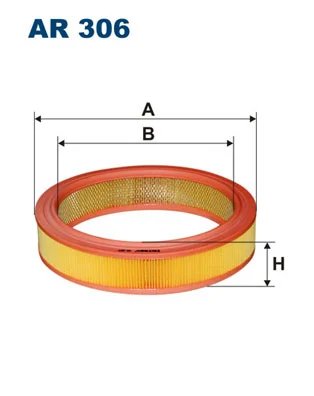 FILTRU AER FILTRON AR 306 - Compatibil cu FORD