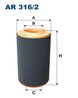 FILTRU AER FILTRON AR 316/2 - Compatibil cu CITROEN, FIAT, OPEL, PEUGEOT, VAUXHALL