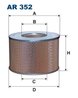 FILTRU AER FILTRON AR 352 - Compatibil cu LEXUS, TOYOTA