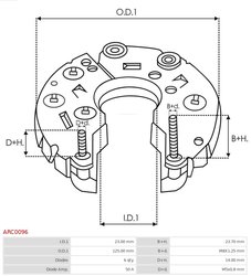 Punte diode AS-PL ARC0096