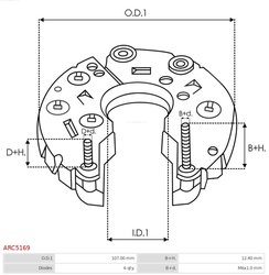 Punte diode AS-PL ARC5169