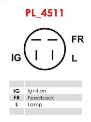 Regulator alternator AS-PL ARE0161