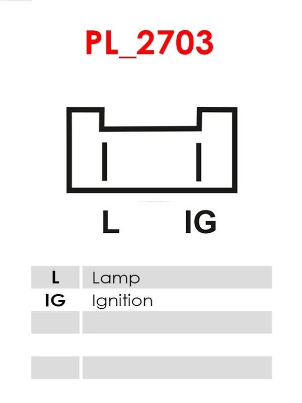 Regulator alternator AS-PL ARE3004M
