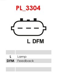 REGULATOR ALTERNATOR AS-PL ARE6043 - Piesa auto compatibila cu mai multe marci