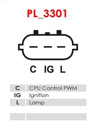 REGULATOR ALTERNATOR AS-PL ARE6060 - Piesa auto compatibila cu mai multe marci
