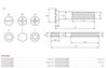 KIT REPARATIE ALTERNATOR AS-PL ARS0006 - Piesa auto compatibila cu mai multe marci