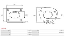 KIT REPARATIE ALTERNATOR AS-PL ARS0029 - Piesa auto compatibila cu mai multe marci