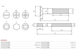 KIT REPARATIE ALTERNATOR AS-PL ARS3011 - Piesa auto compatibila cu mai multe marci