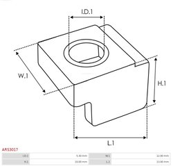 Kit reparatie alternator AS-PL ARS3017