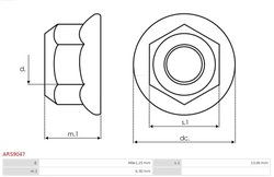 Kit reparatie alternator AS-PL ARS9047