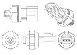 Comutator presiune aer conditionat MAHLE ASE 11 000P