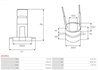 Colector, alternator AS-PL ASL9012