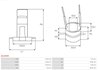 Colector, alternator AS-PL ASL9030