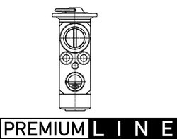 Supapa expansiune clima MAHLE AVE 104 000P