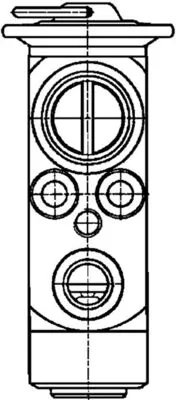 SUPAPA EXPANSIUNE CLIMA MAHLE AVE 57 000P - Compatibil cu ALPINA, BMW, ROLLS-ROYCE