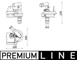 SUPAPA MAGNETICA, INSTALATIE MAGNETICA MAHLE AVS 7 000P - Compatibil cu VOLVO