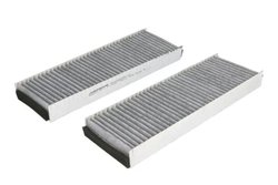 FILTRU AER HABITACLU JC PREMIUM B4W020CPR-2X - Compatibil cu AUDI, LAMBORGHINI, VW