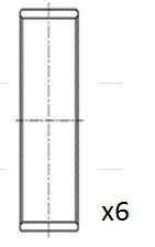 CUZINETI BIELA FAI AUTOPARTS BB2018-STD - Compatibil cu FORD