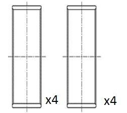 Cuzineti biela FAI AutoParts BB2040-STD
