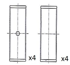 CUZINETI BIELA FAI AUTOPARTS BB2041-STD - Compatibil cu AUDI, VW