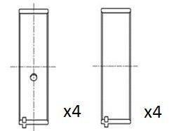 Cuzineti biela FAI AutoParts BB2050-STD