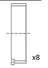 CUZINETI BIELA FAI AUTOPARTS BB2051-STD - Compatibil cu ARO, DACIA, MITSUBISHI, NISSAN, OPEL, RENAULT, SUZUKI, VAUXHALL