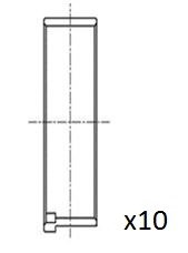 Cuzineti biela FAI AutoParts BB2075-STD