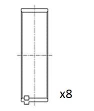 CUZINETI BIELA FAI AUTOPARTS BB2082-STD - Compatibil cu HYUNDAI, KIA