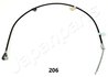 CABLU FRANA DE MANA JAPANPARTS BC-206 - Compatibil cu TOYOTA