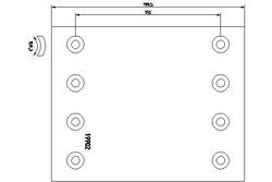 SET GARNITURI DE FRICTIUNE FRANA TAMBUR DON BC1001011A7340 - Piesa auto compatibila cu mai multe marci