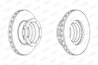 DISC FRANA BERAL BCR188A - Compatibil cu MERCEDES-BENZ