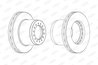 DISC FRANA BERAL BCR189A - Compatibil cu MERCEDES-BENZ
