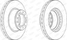 DISC FRANA BERAL BCR201A - Piesa auto compatibila cu mai multe marci