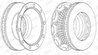 DISC FRANA BERAL BCR252A - Piesa auto compatibila cu mai multe marci