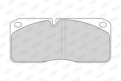 SET PLACUTE FRANA BERAL BCV29067T - Compatibil cu FORD, IVECO, MERCEDES-BENZ, NISSAN, RENAULT TRUCKS, VOLVO
