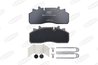 SET PLACUTE FRANA BERAL BCV29159TK - Compatibil cu DAF, RENAULT TRUCKS