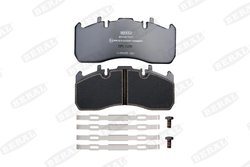 Set placute frana Beral BCV29173TK
