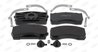 SET PLACUTE FRANA BERAL BCV29183TK - Compatibil cu DENNIS, MAN, MERCEDES-BENZ, NISSAN