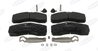 Set placute frana Beral BCV29253TK