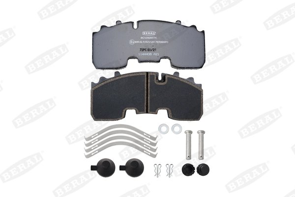 SET PLACUTE FRANA BERAL BCV29265TK - Piesa auto compatibila cu mai multe marci