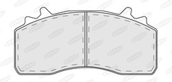 Set placute frana Beral BCV29315T