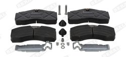 Set placute frana Beral BCV29287TK