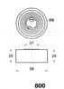 Mecanism tensionare curea distributie Japanparts BE-800