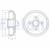TAMBUR FRANA DELPHI BF602 - Compatibil cu SUZUKI