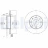 Disc frana Delphi BG2148