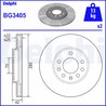 Disc frana Delphi BG3405