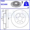 Disc frana Delphi BG3406